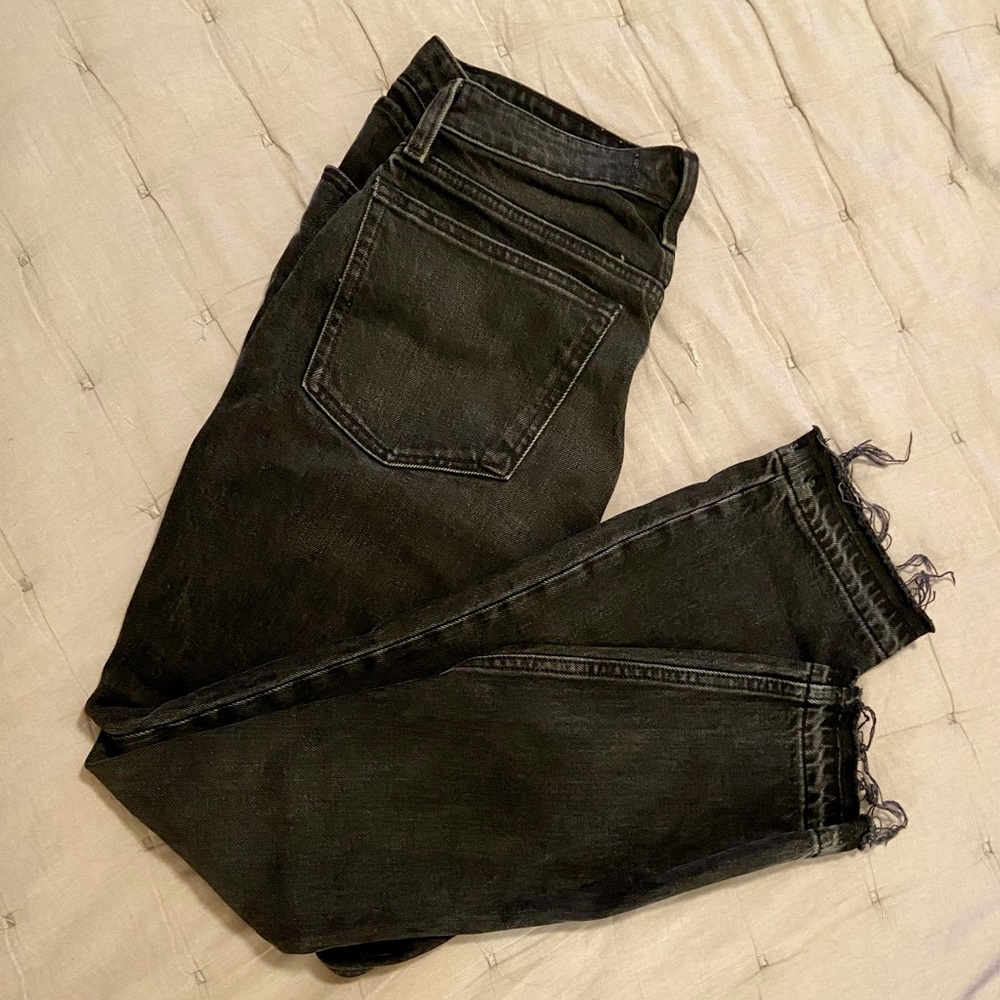 A&F high waisted curve love jeans